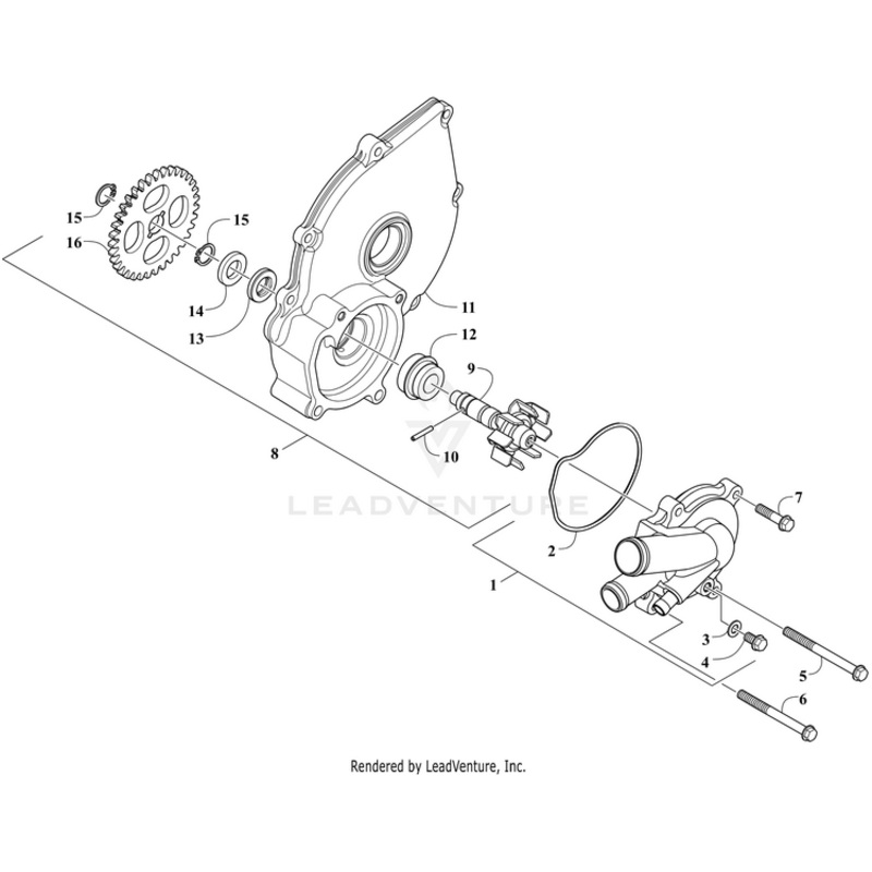 Washer,Thrust 14Mm By Arctic Cat