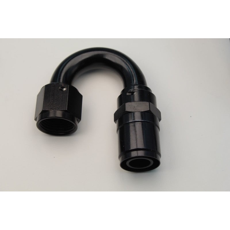 Fragola -10AN Male Rad. Fitting x 90 Degree Race-Rite Crimp-On Hose End