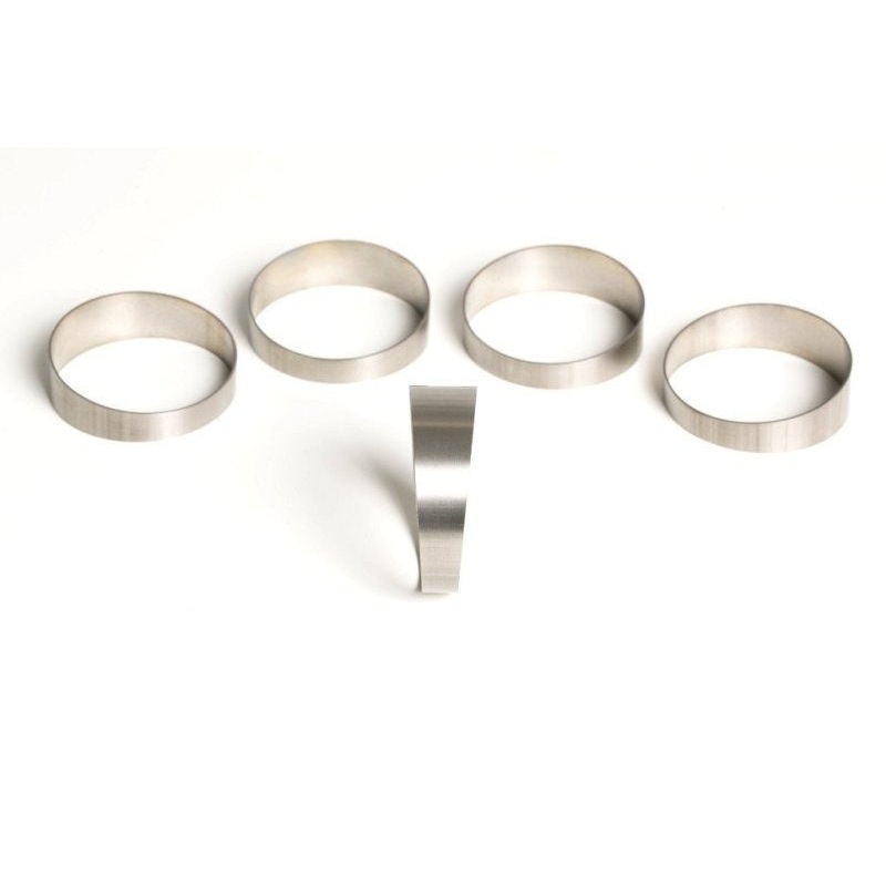 Ticon Industries 4.0in 45 Degree 1.37D/5.48in CLR LR 1.2mm/.047in Wall Titanium Pie Cuts – 5pk