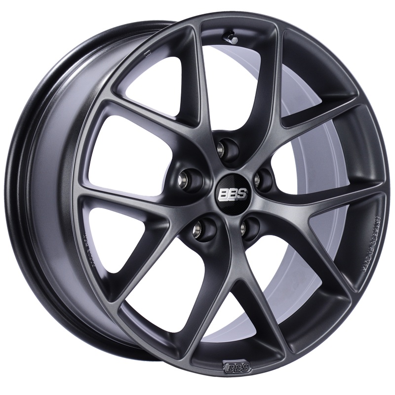 BBS SR 18×8 5×114.3 ET40 Satin Grey Wheel -82mm PFS/Clip Required