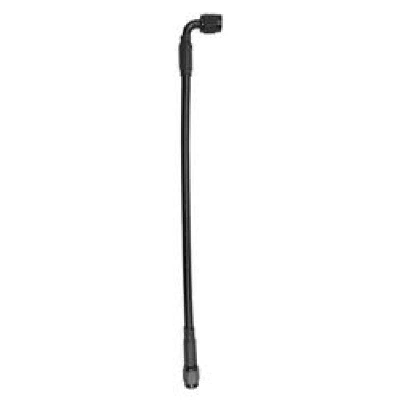 Fragola -3AN Black Covered Assembly Straight x 90ft 22ft