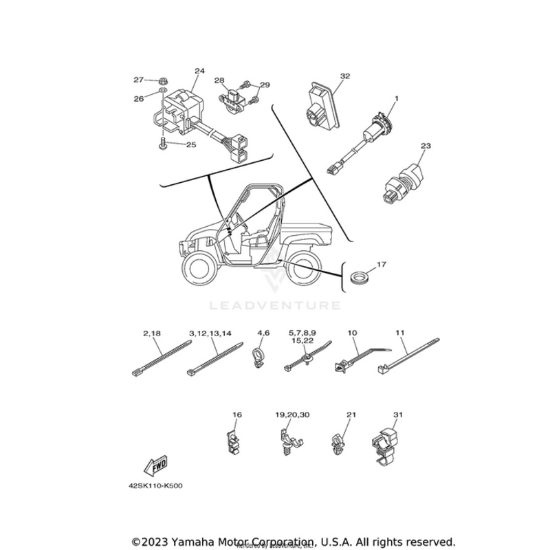 Handle Switch 1 by Yamaha