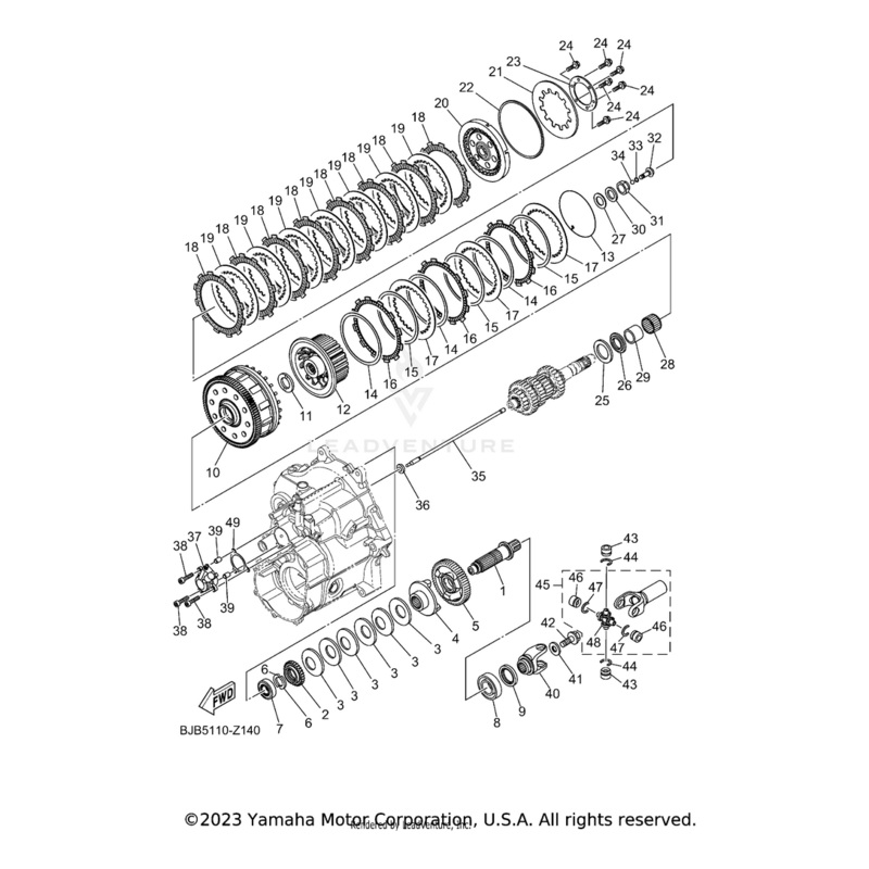 Spring, Clutch 2 by Yamaha