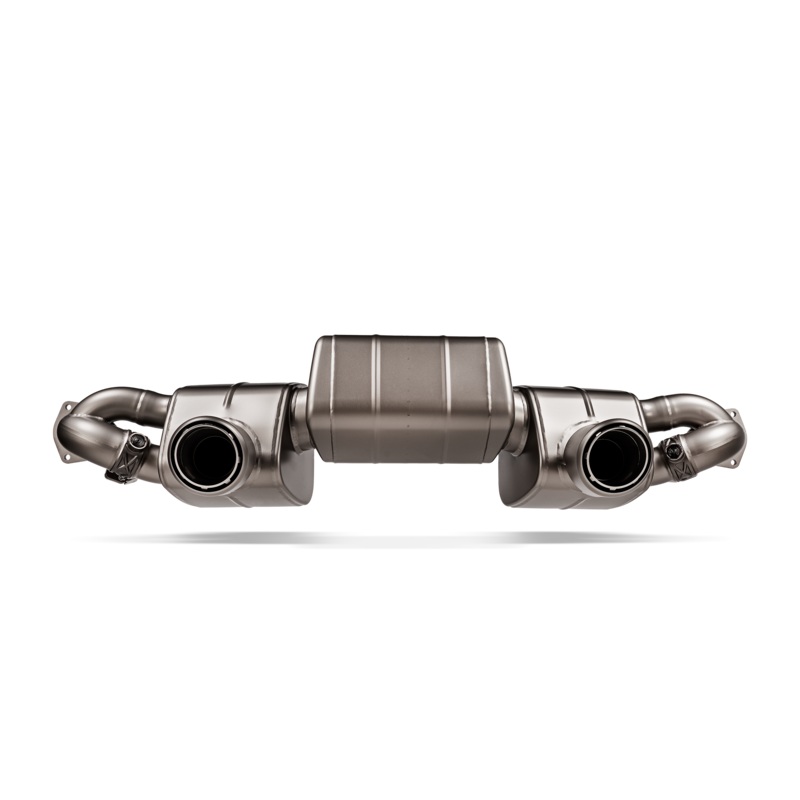 Akrapovic – 2022+ Porsche 718 Cayman GT4 RS Slip-On Race Line (Titanium)