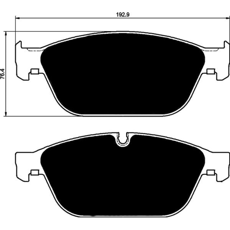 Porterfield Brake Pads for 2015 AUDI SQ5