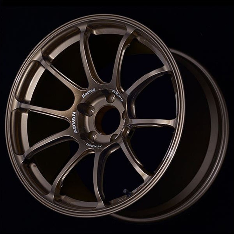 Advan RZ-F2 Wheel – 18×9.5 +44 | 5×100 | Racing Umber Bronze
