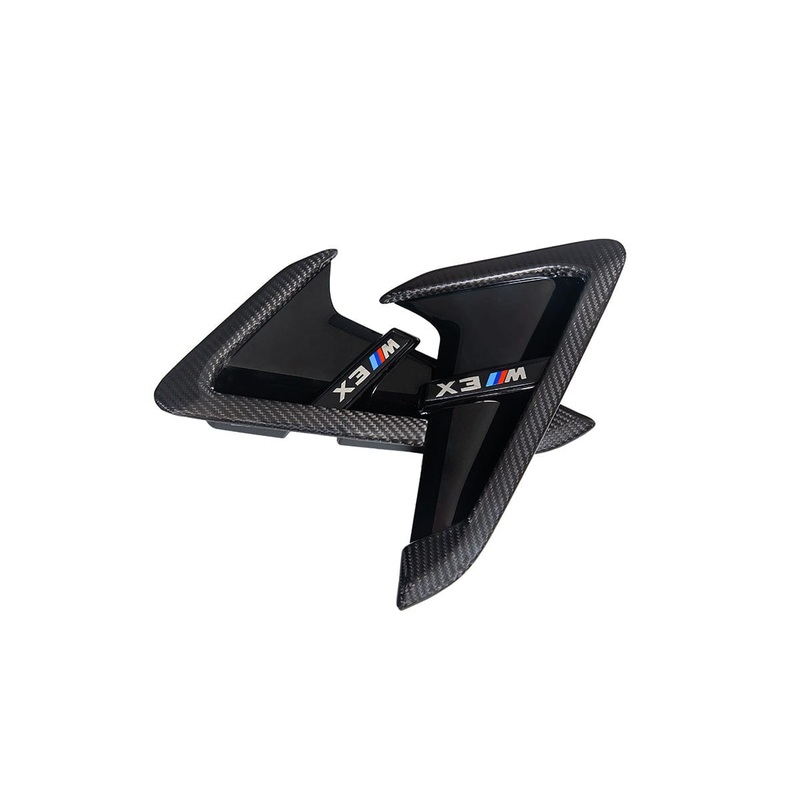 AutoTecknic Dry Carbon Gloss Black Fender Trim Set – F97 X3M | F98 X4M