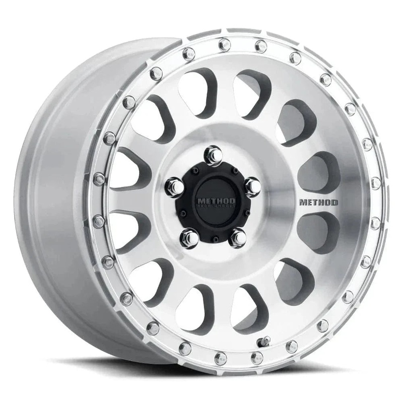 Method Race Wheels MR315 18″ 6×139.7 Machined Clear Coat