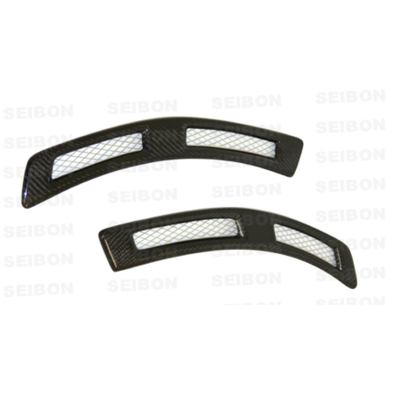 SEIBON Carbon Fiber Fender Ducts – 08-15 Mitsubishi Lancer Evolution X (CZ4A)
