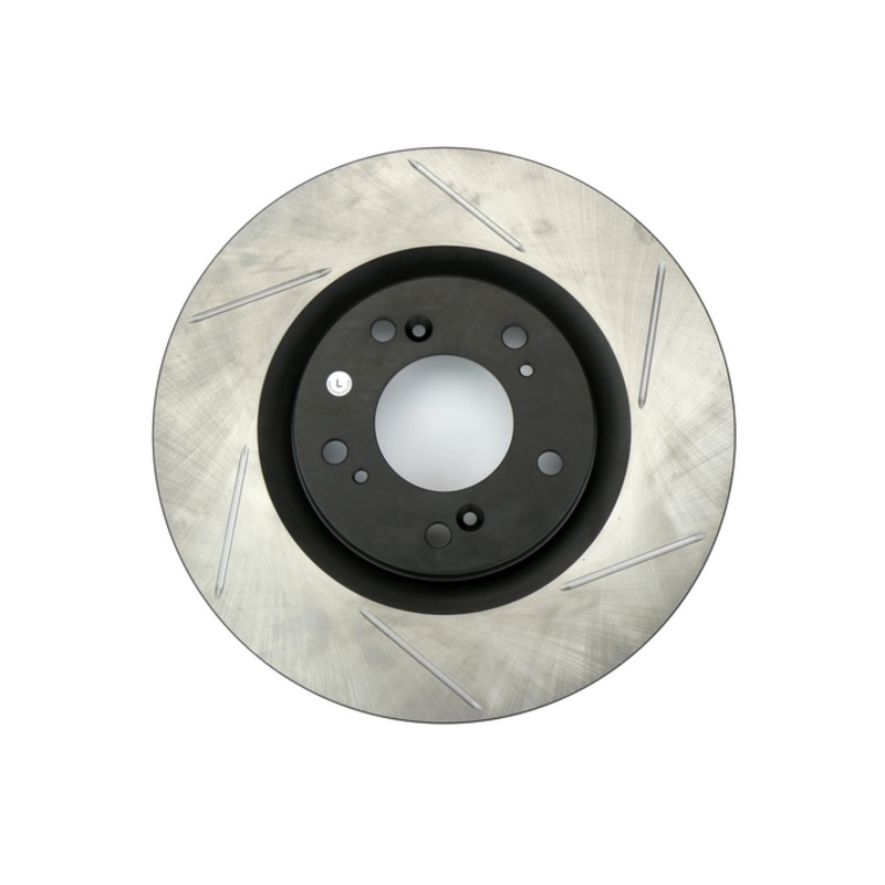 StopTech Slotted Front Rotors 2000-2009 Honda S2000 (right)