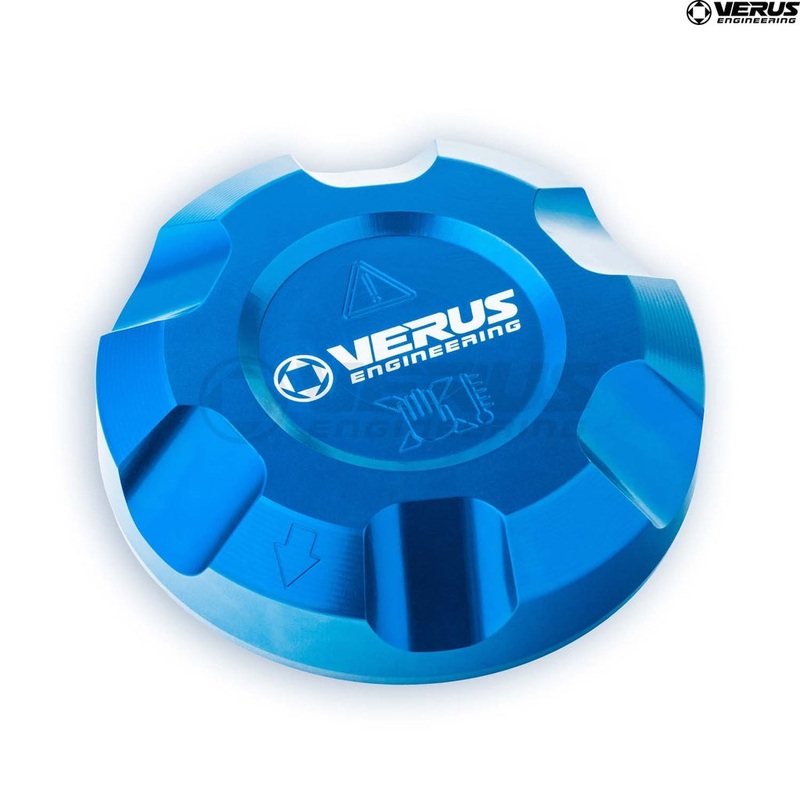 Verus Engineering 20-22 Supra Mk5 Coolant Cap Blue | A0247A-BLU