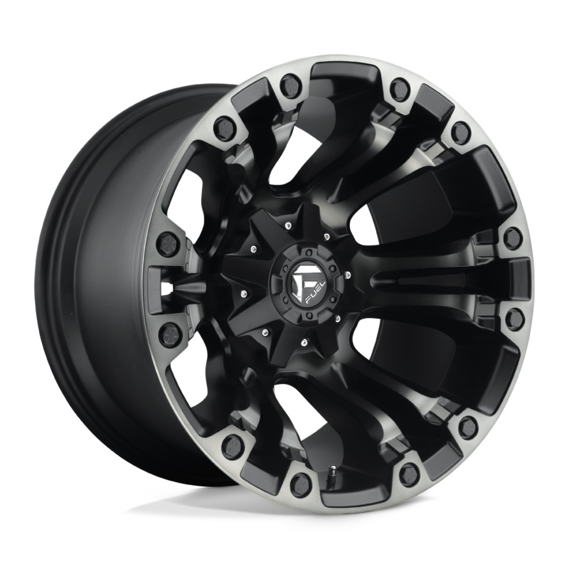 Fuel Wheels D851 Vapor 17″ 6×135/6×139.7 Matte Black Gray Tint