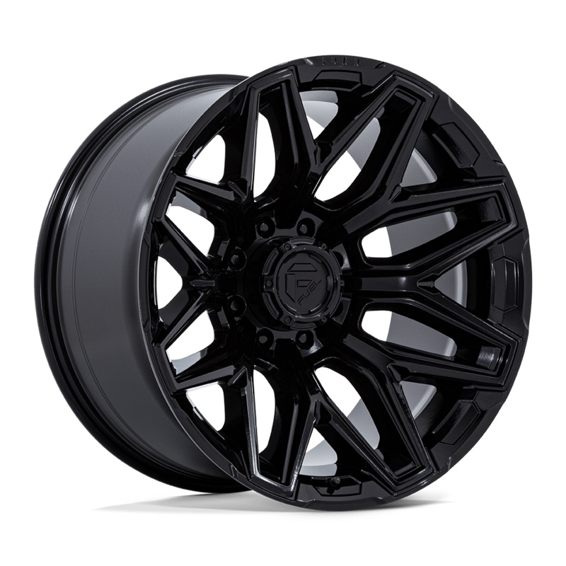 Fuel Wheels Flux 20″ 8×180 Gloss Black