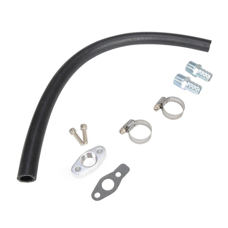 Mitsubishi EVO4 – EVO9 Turbo Oil Drain Flexible Hose Kit