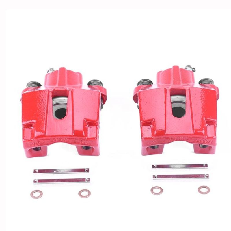 Power Stop 03-11 Ford Crown Victoria Rear Red Calipers w/o Brackets – Pair