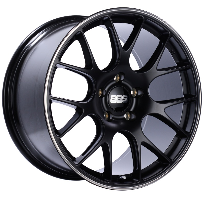BBS CH-R 20×11.5 5×130 ET65 CB71.6 Satin Black Polished Rim Protector Wheel