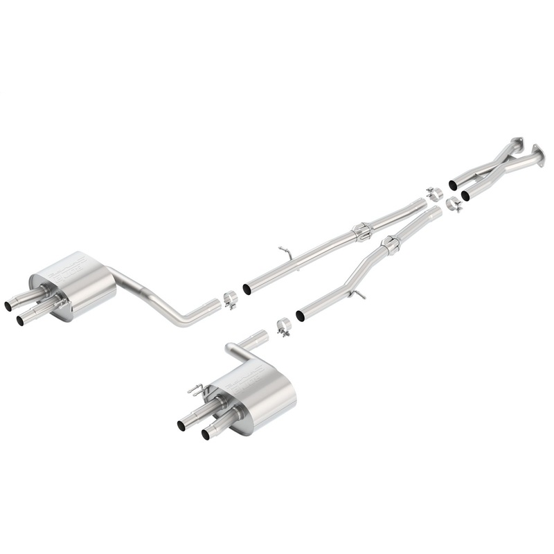 Borla Cat-Back Exhaust System – S-Type | 2018-2020 Kia Stinger 3.3L Turbocharged (140736)