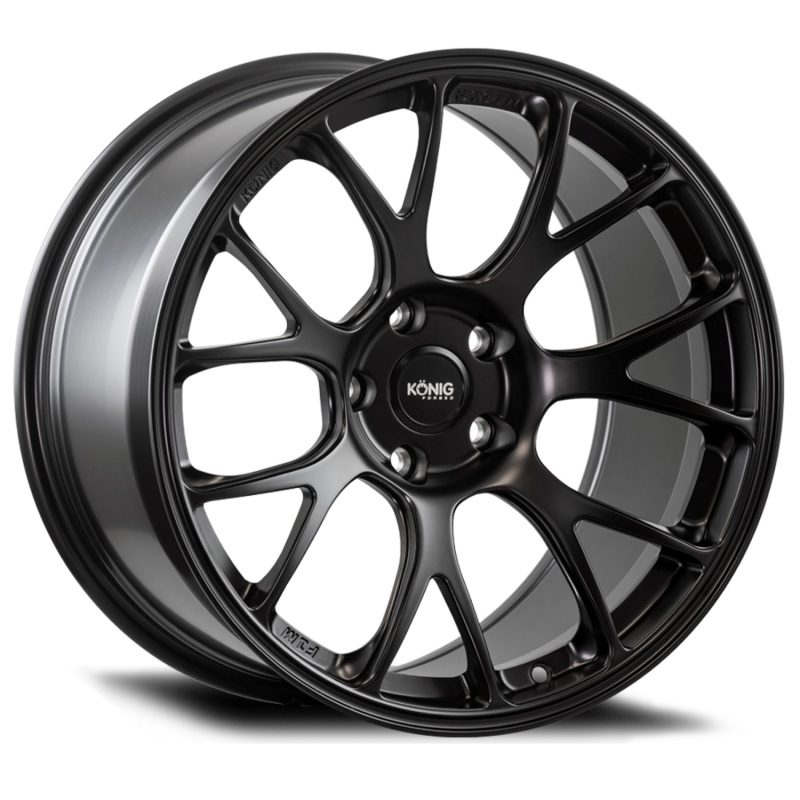 KONIG F1M Wheel – 18×9.0 +42 | 5×112 | Satin Black