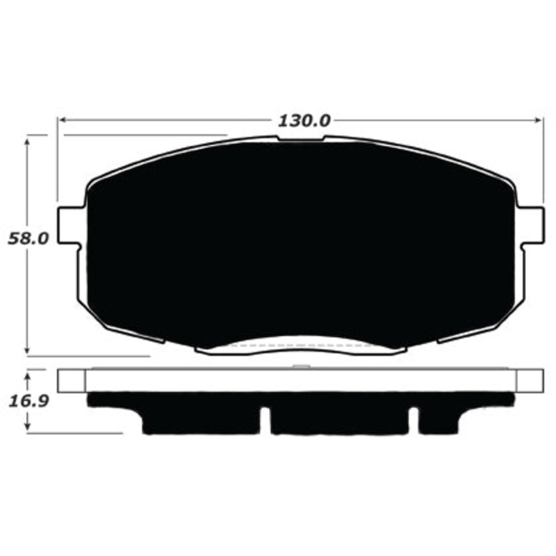Porterfield Brake Pads for 2009 KIA FORTE 2.4L
