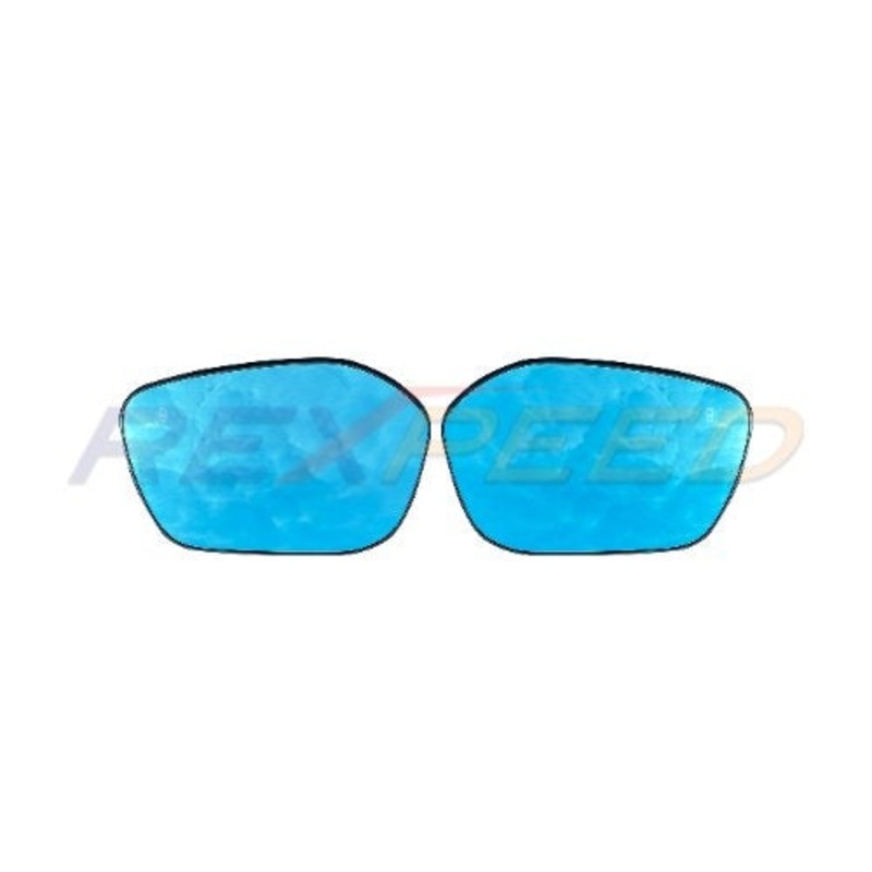 Rexpeed Honda Civic 11th Polarized Blue Mirrors w/ Heated & Blind Spot Monitoring Options | H06BSM