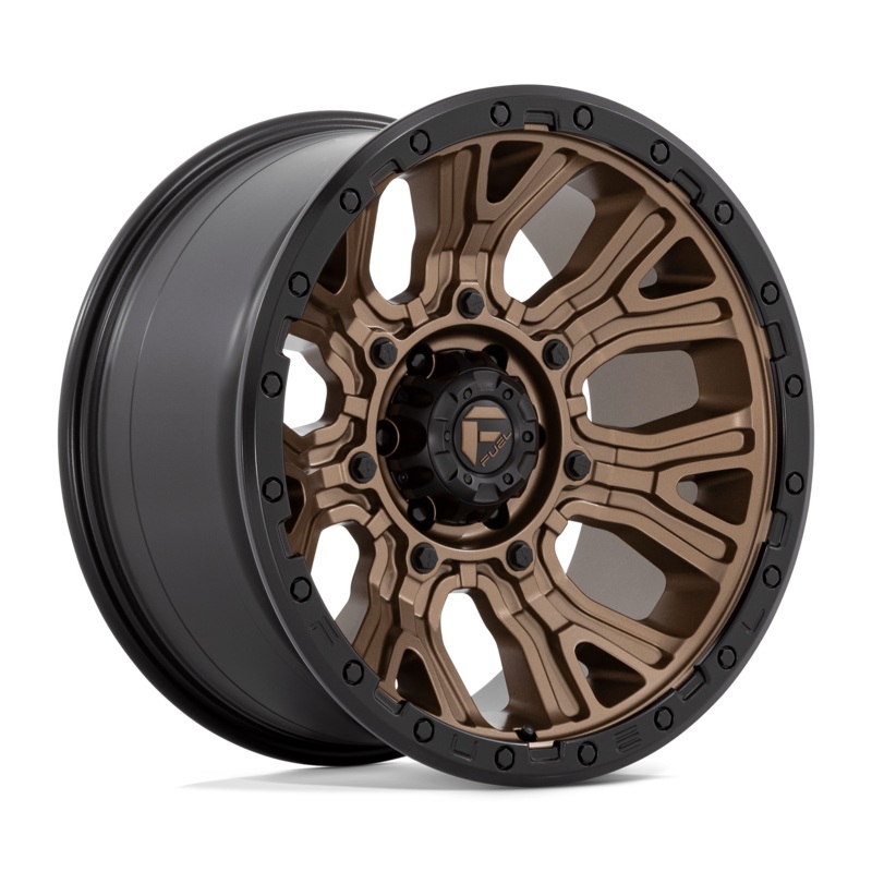 Fuel Wheels D826 Traction 20″ 6×139.7 Matte Bronze With Black Ring