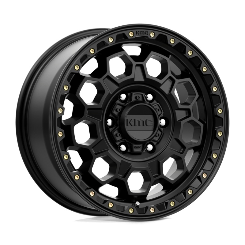 KMC Wheels KM545 Trek 17″ 6×139.7 Satin Black
