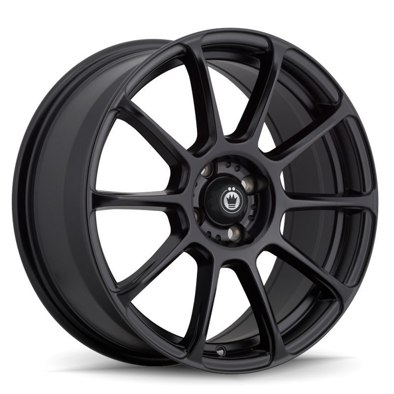 Konig Runlite 16×7.5 4×100 ET45 Matte Black
