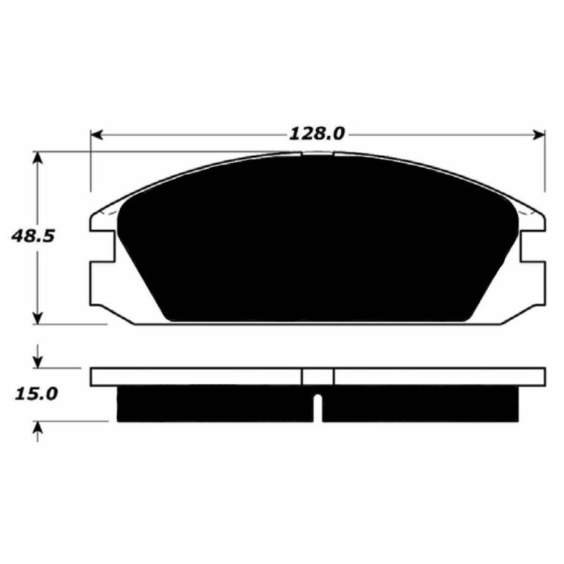 Porterfield Brake Pads for 1986 HONDA ACCORD Coupe