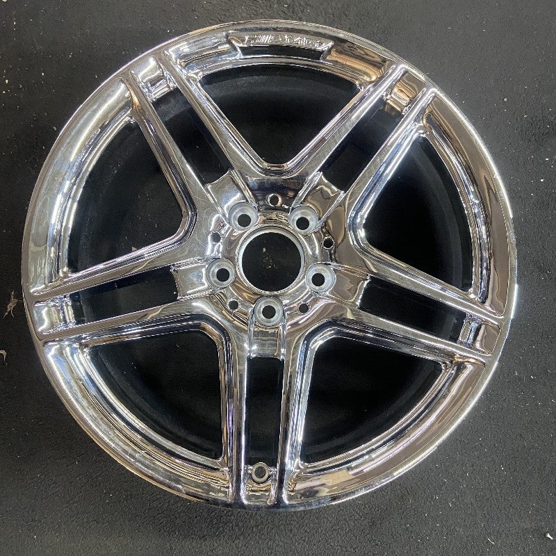18″ MERCEDES C-CLASS 08-09 204 Type; C300 18×8.5 10 double spoke AMG rear Original OEM Wheel Rim