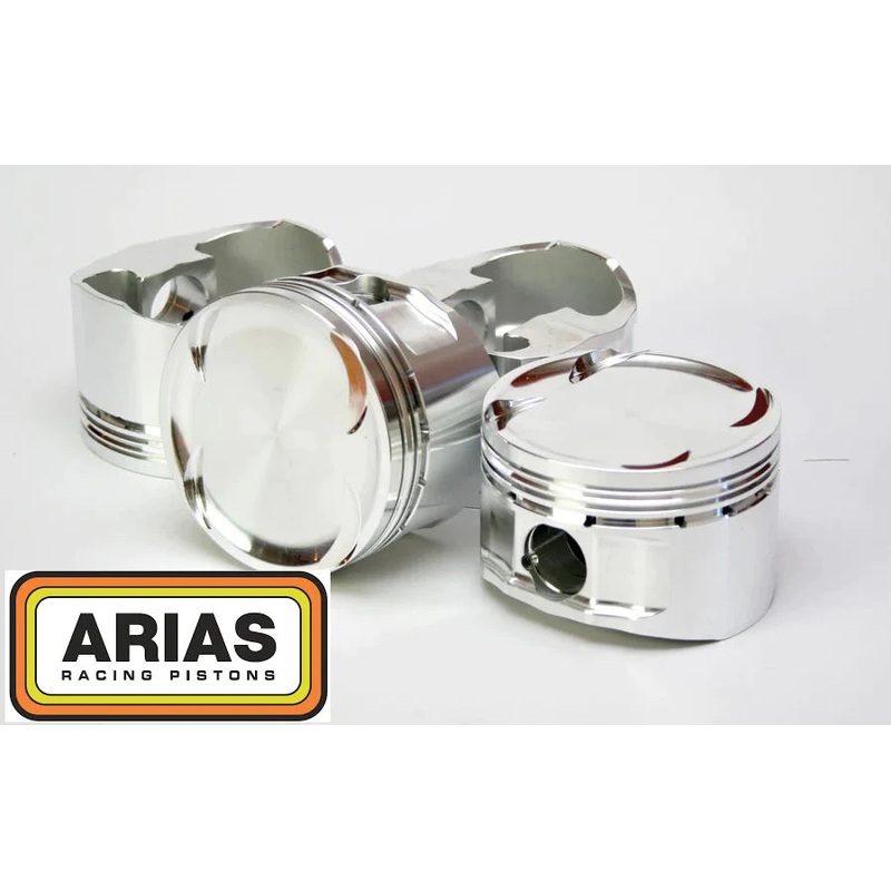 Arias Pistons Toyota 2ZZ-GE 1.8L Bore 3.248 CH 1.228 Stroke 3.346 Rod 5.433 CR 11.6 Dome Head 40.6