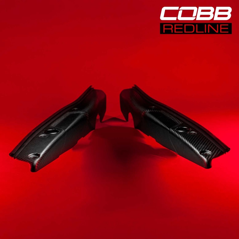 COBB [22-25 WRX] Redline Matte Carbon Fender Shrouds | 746170-RMC