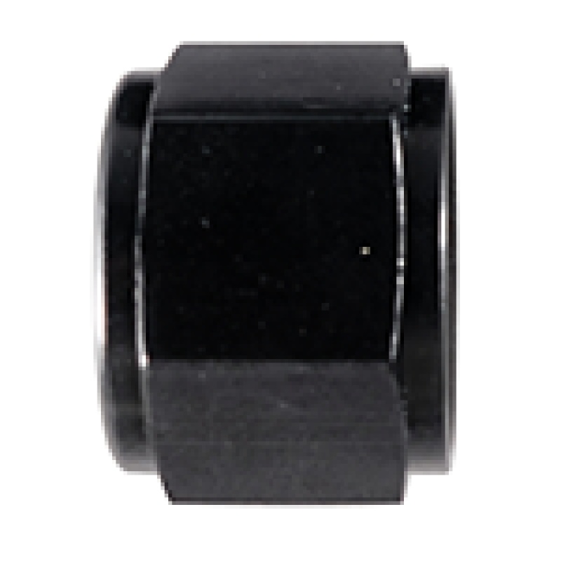 Fragola -3AN Aluminum Flare Cap – Black