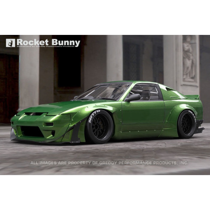 GReddy Full Rocket Bunny Wide Body Aero Kit w/ Wing | 1989-1993 Nissan 240SX (17020380)