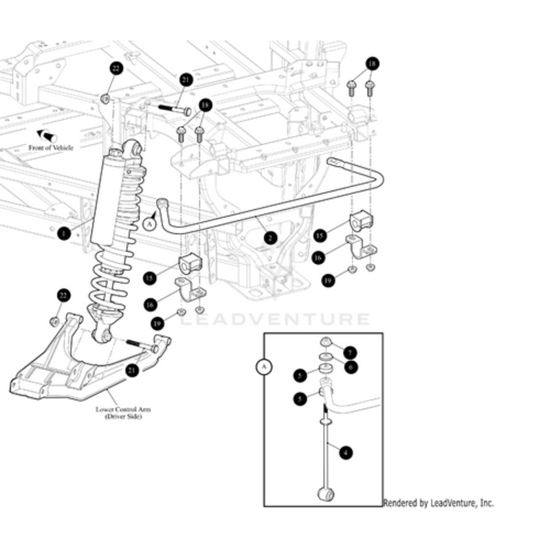 Rear Shock King 2.5 by Arctic Cat