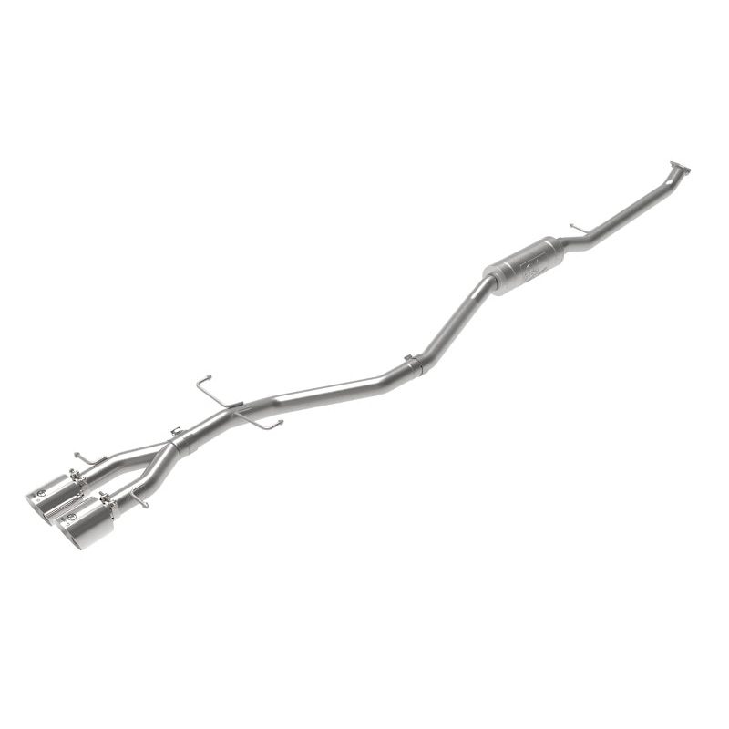 aFe Takeda 2.5in 304SS Cat-Back Exhaust System 17-20 Honda Civic SI Coupe L4-1.5L (t) – Polished Tip