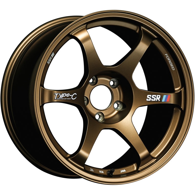SSR Type-C Forged 18×9.5 +22 5/114.3 – Racing Bronze Wheel