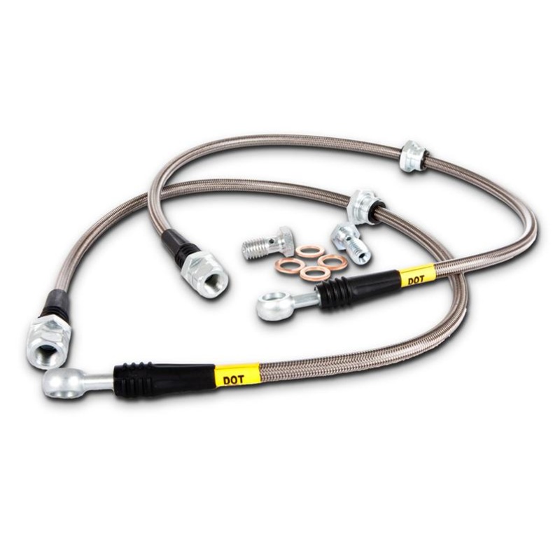 Stoptech Rear Stainless Brake Lines 2013-2019 Ford C-Max / 2012-2018 Focus