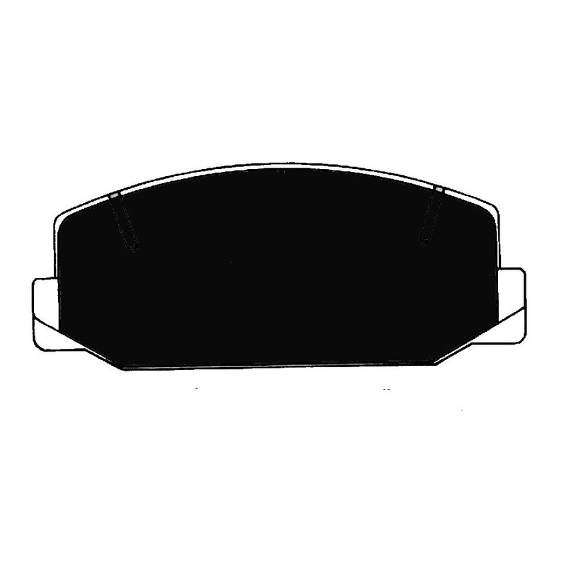 Porterfield Brake Pads for 1977 TOYOTA COROLLA 1600 2TC Eng.