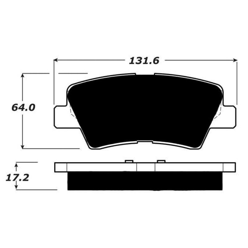 Porterfield Brake Pads for 2012 KIA OPTIMA SX