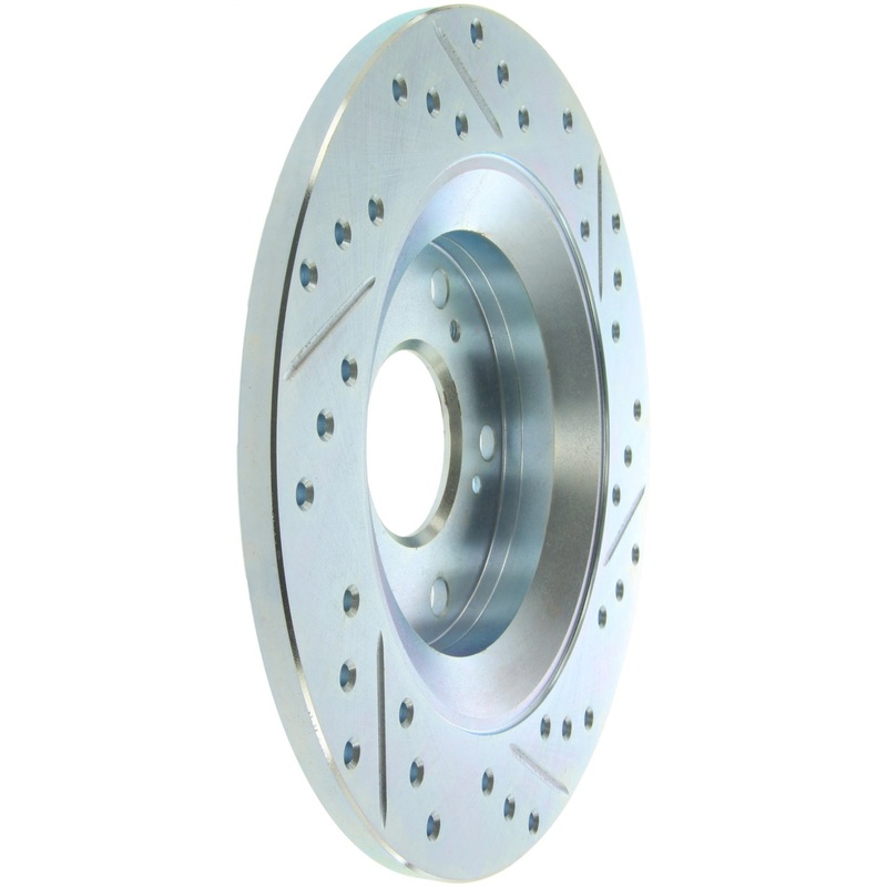 StopTech Select Sport 2000-2009 Honda S2000 Slotted and Drilled Right Rear Brake Rotor