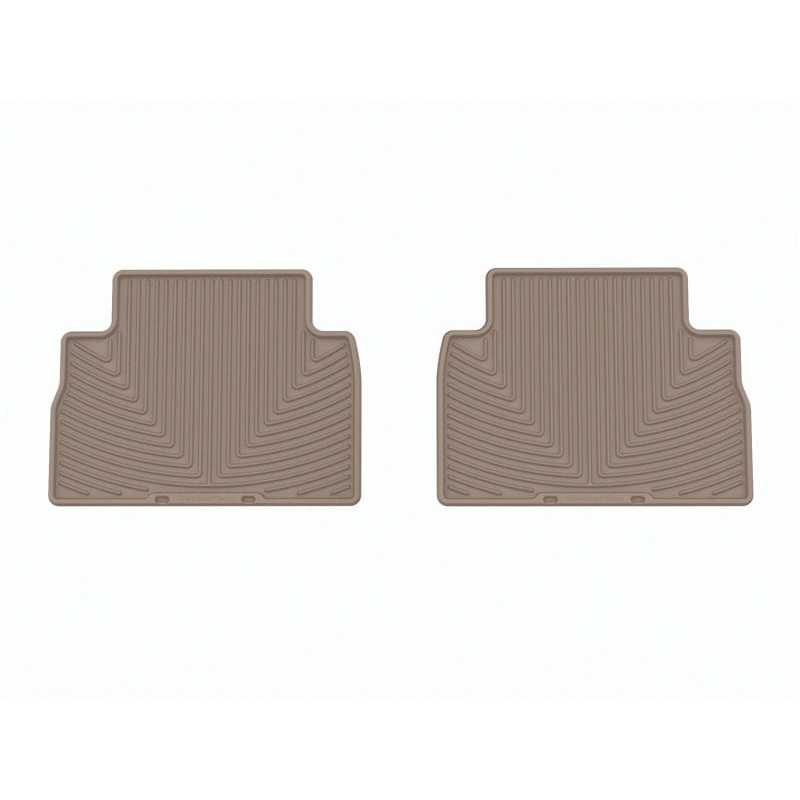 WeatherTech 21-23 Hyundai Santa Fe Rear All-Weather Floor Mats – Tan