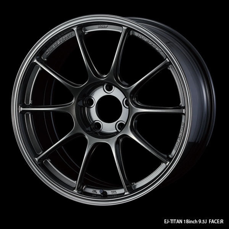 WedsSport TC105X AMF Wheel – 18×9.0 +25 | 5×114.3 | EJ Titan
