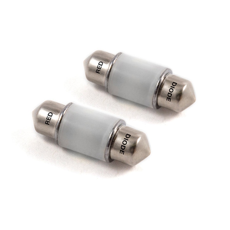 31mm HP6 LED Bulb LED Red Pair Diode Dynamics