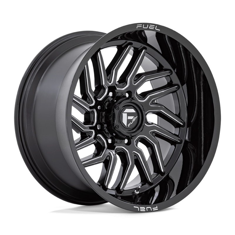 Fuel Wheels D807 Hurricane 20″ 8×170 Gloss Black Milled