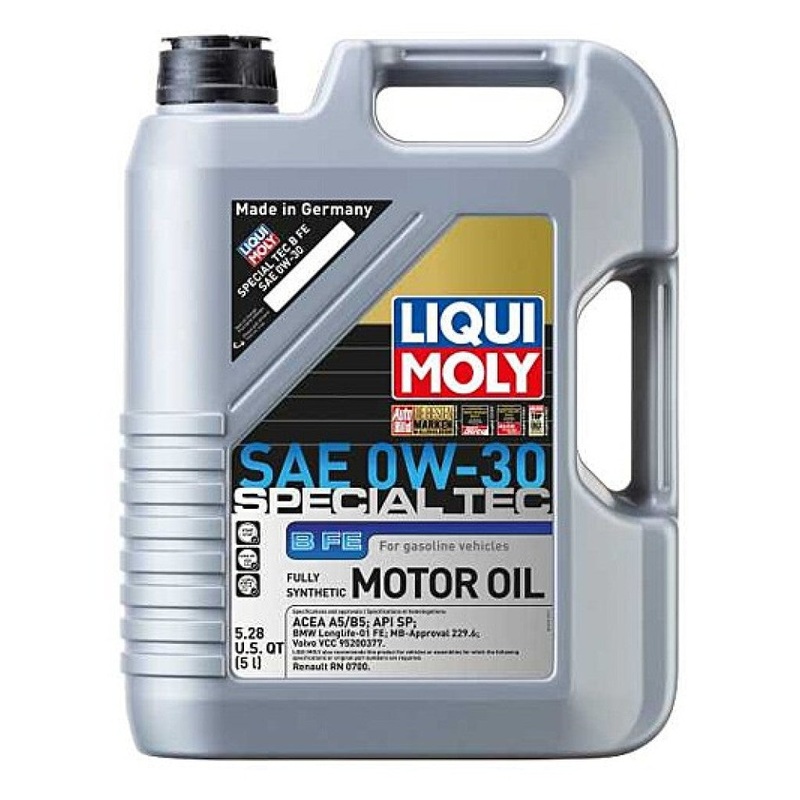 LIQUI MOLY 5L Special Tec B FE Motor Oil SAE 0W30
