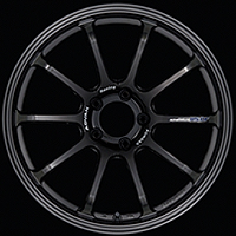 Advan RS-DF Progressive 19×10.0 +35 5-114.3 Racing Titanium Black Wheel