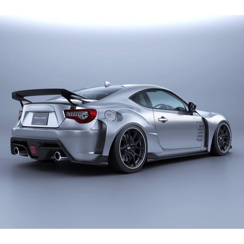 Artisan Spirits Black Label GT Wing – 2013-2020 Subaru BRZ/Scion FR-S/Toyota GT86 (ZC6/ZN6)