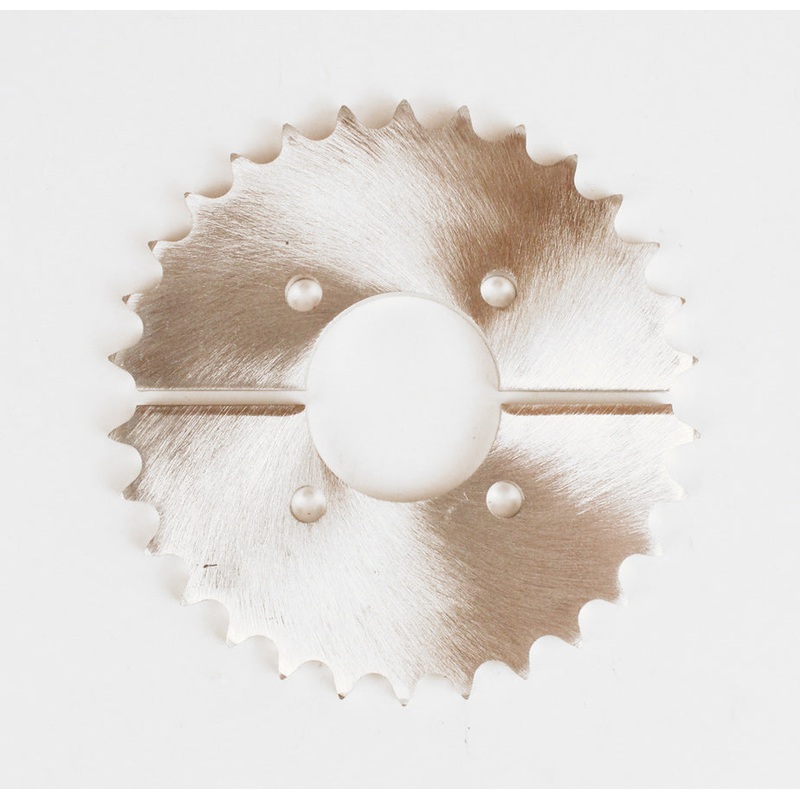 Close Out! Two Piece #428 Aluminum Sprocket, 4 Bolt Pattern for Sprocket Hub