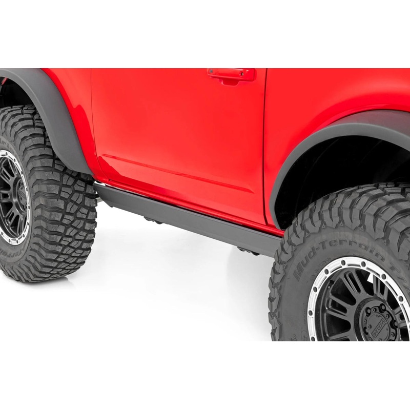 Rough Country Power Running Boards Dual Electric Motor | 2 Door | Ford Bronco 4WD (21-24)