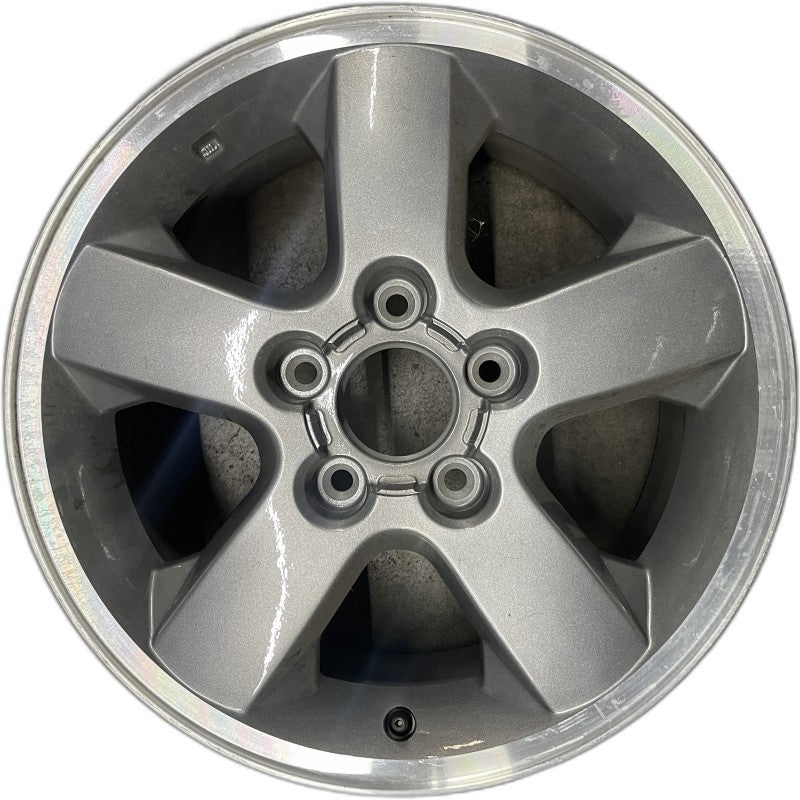 17″ GRAND CHEROKEE 02 aluminum 17×7.5 5 spoke machined finish Original OEM Wheel Rim